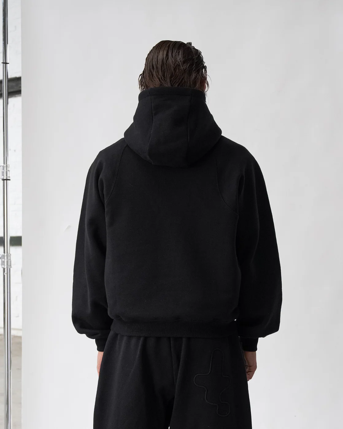Baselayer Hoodie - Black - Image 5