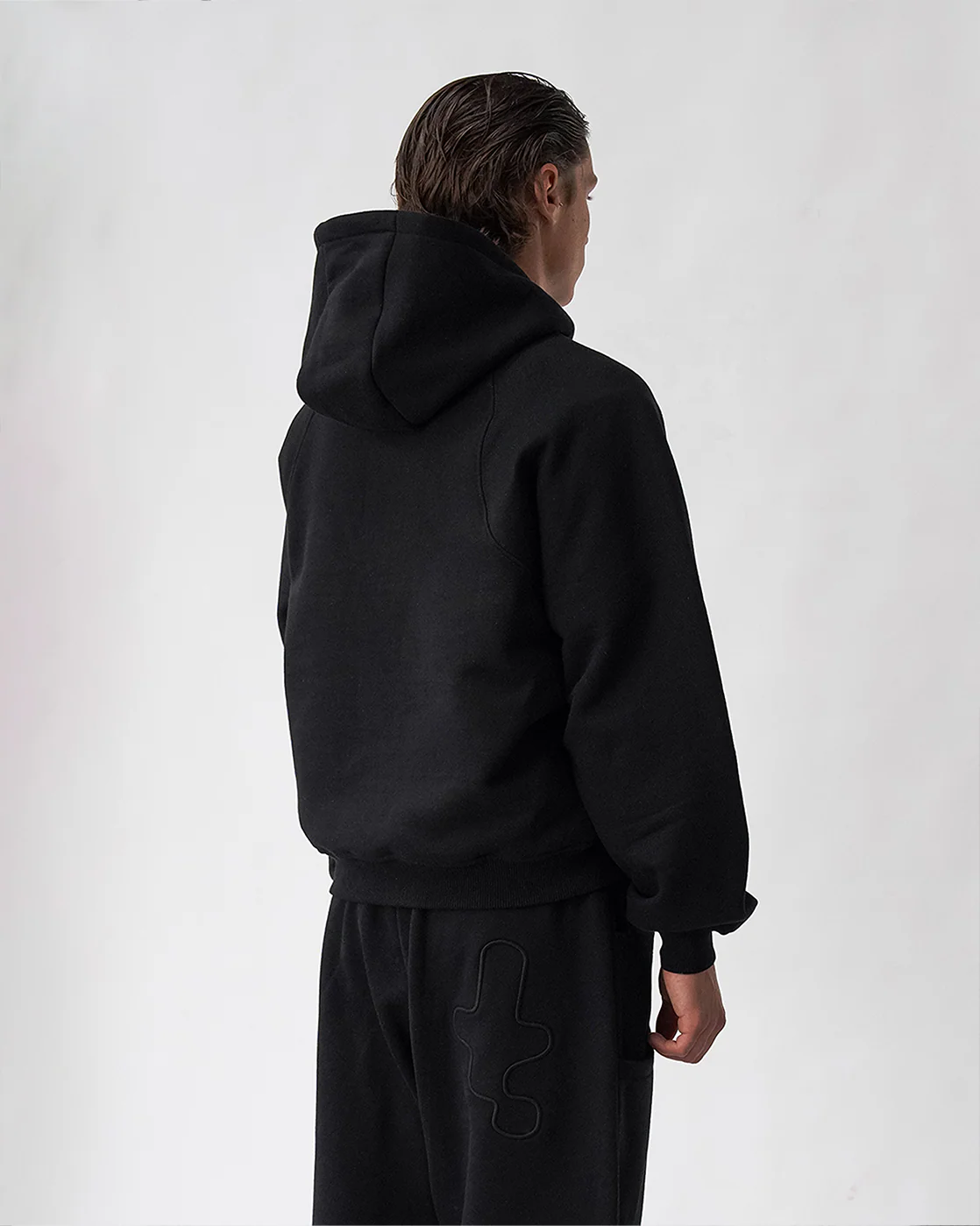 Baselayer Hoodie - Black - Image 7
