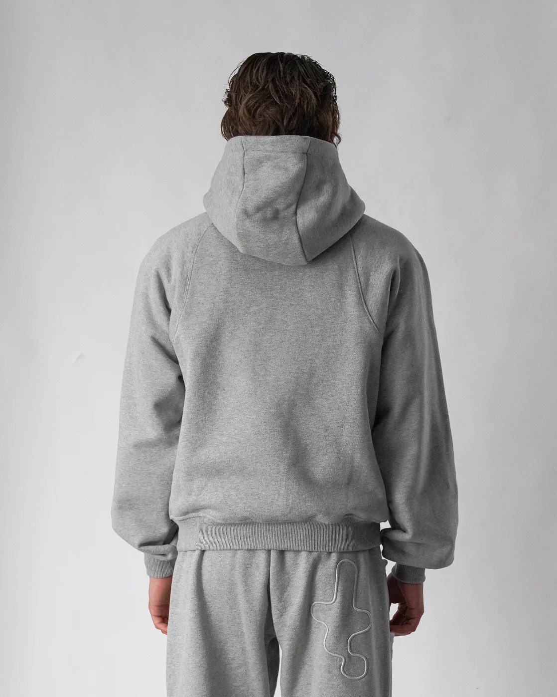 Baselayer Hoodie - Heather Grey - Image 4