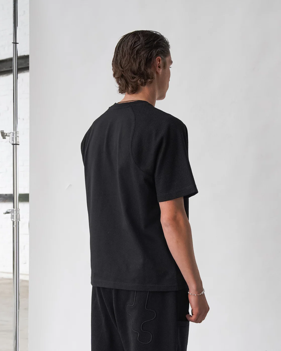 Baselayer Twotone Tee - Black - Image 6