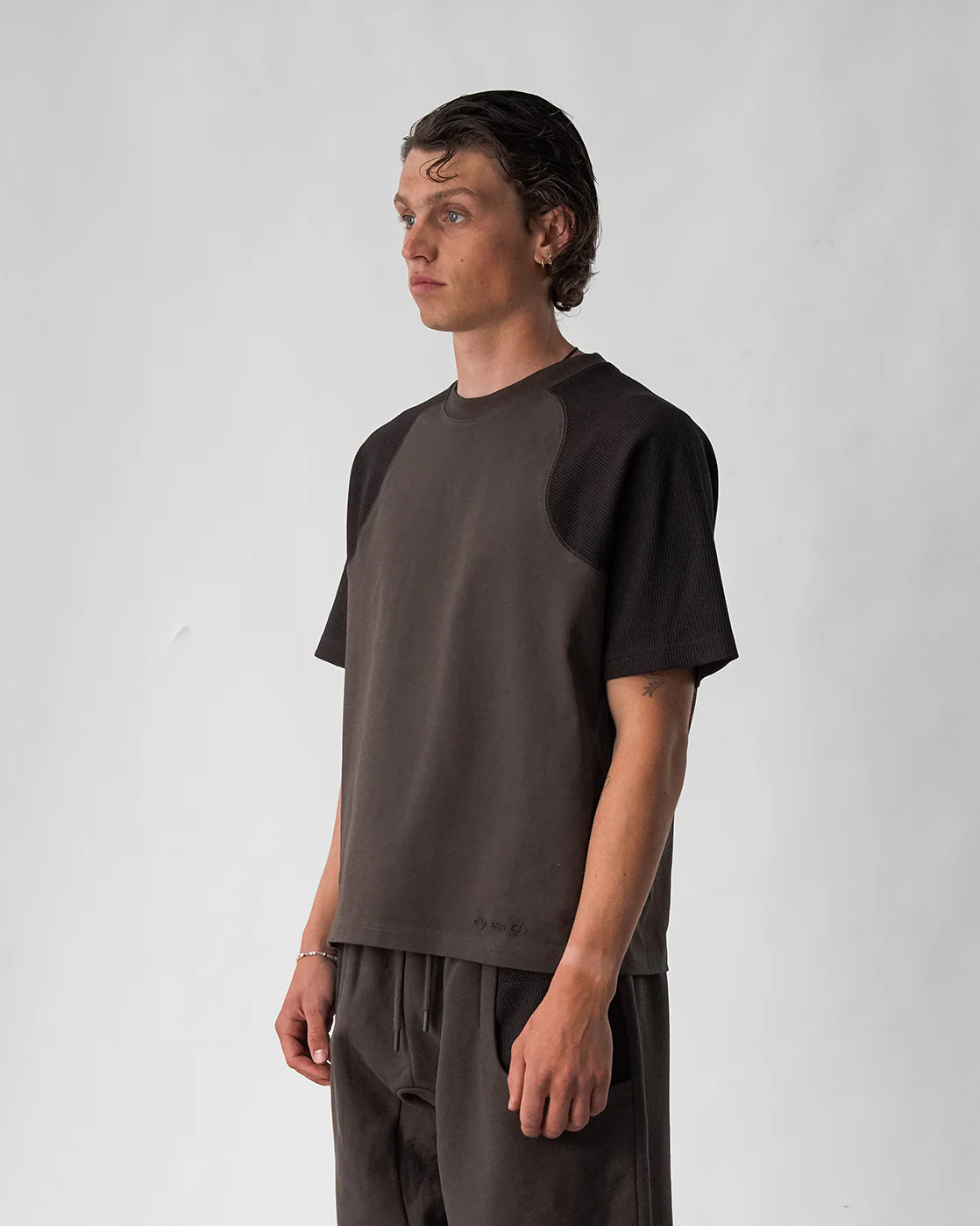 Baselayer Twotone Tee - Dark Chocolate - Image 4