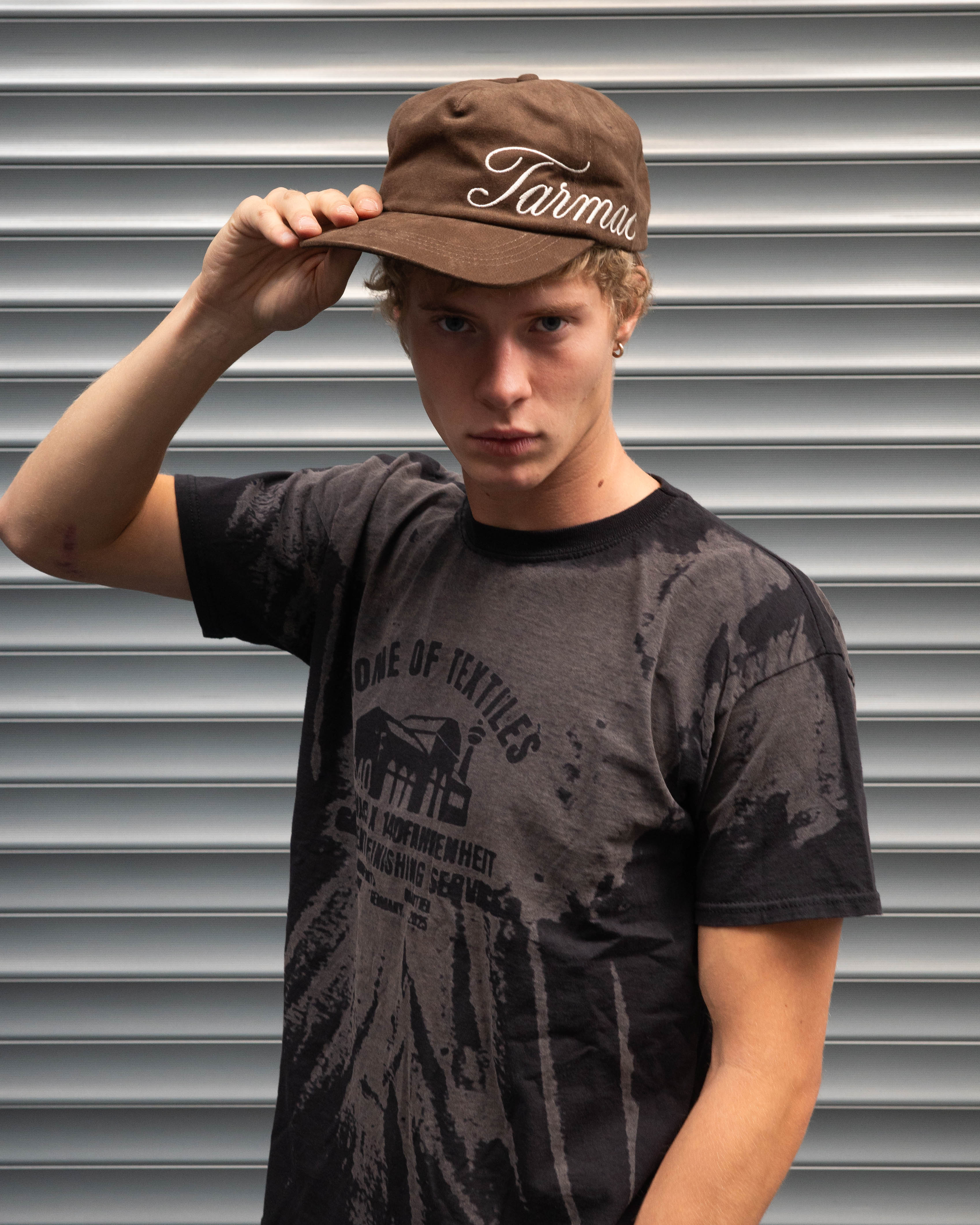 Tarmac Logo Cap - Chocolate Brown - Image 4